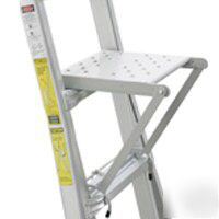 Ladder platform step multi ladder steel step