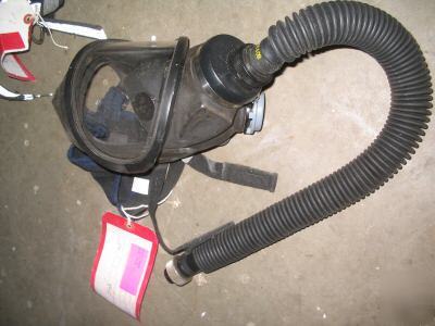 Msa gear, air face mask w/gauge regulator/ultralite ii 