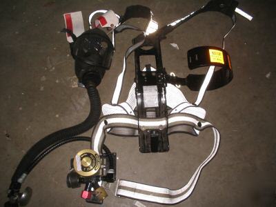 Msa gear, air face mask w/gauge regulator/ultralite ii 