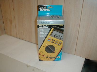 New ideal digital multimeter 630 series 61-495 case 