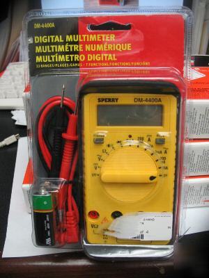 New sperry digital multimeter model dm-4400A 
