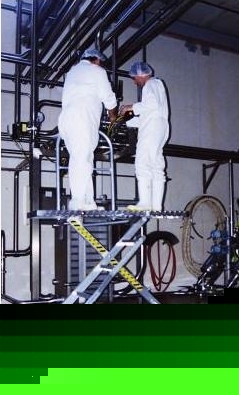 Safetec portable platform ladder scaffolding 4 step 12