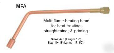 New victor 0323-0252 mfa heavy duty heating nozzle 
