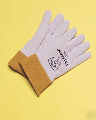 ( 10 ) tillman 25A deerskin tig welding gloves - small