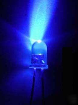 10 x 5MM ultra bright blue led - led model kit