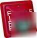 ASH24 select-a-horn/strobe red 24VDC