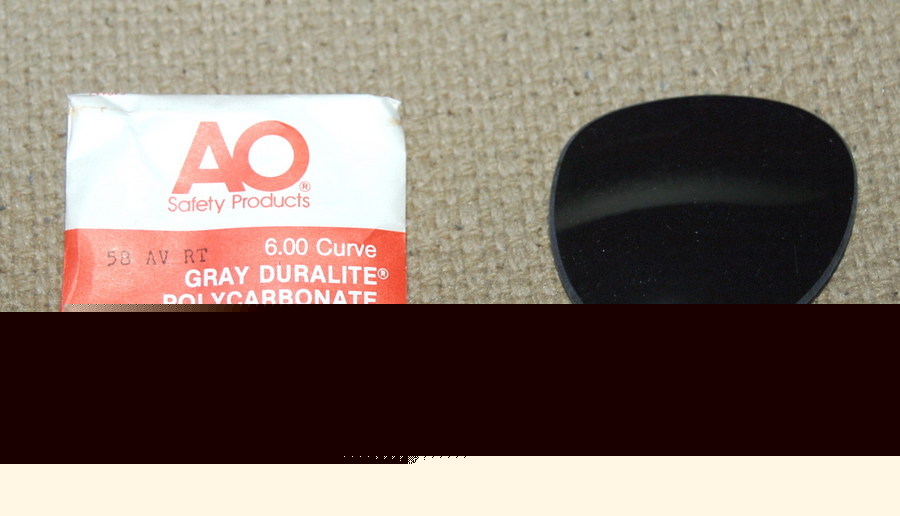 American optical replacement safety lenses grey