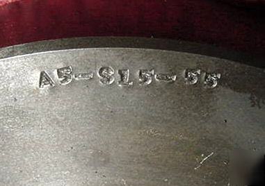 Hardinge A5-S15-55 spindle, master collet nose adapter