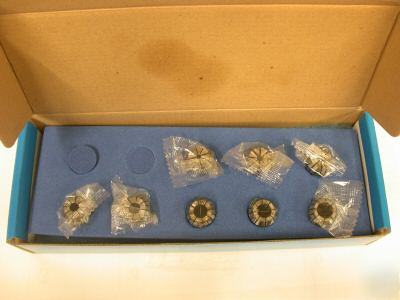 New brand 8 pcs ER16 collet set 3/32