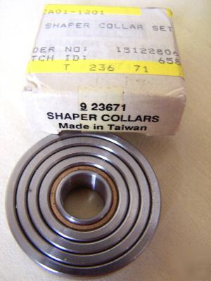 New craftsman 5 pc shaper collars 1/2