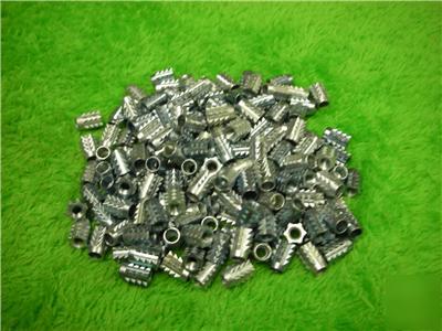 175 knock in inserts insert press nuts nut 8-32 x 3/8 