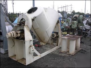 30 cu ft p-k twin shell blender, liquidbar, 55# - 25912