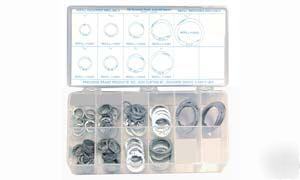 Maintenance assortment retaining rings 140 pcs