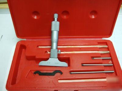 Mhc depth micrometer 0-6X .001