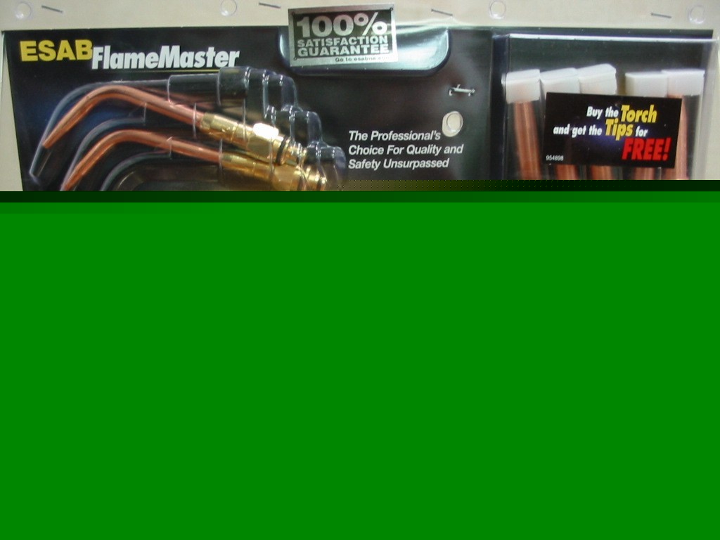 New esab purox flame master 300 welding/cutting outfit- 