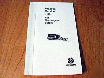 New holland baler manual - practical service tips guide