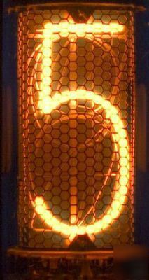 New large rare russian in-18 nixie tubes lot of 1 nos 