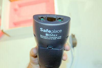 place bimax biometric override unit safe used