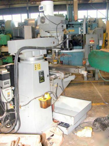 Supermax #YCM16VS, 3 axis knee type cnc vertical mill
