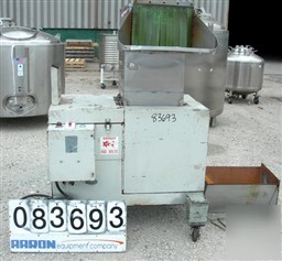 Used: conair/wor-tex granulator, model JC10. 10