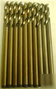 10 cobalt aircraft maintance drill bits #10 usa