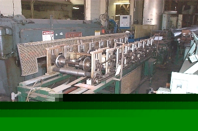 9 roll former, unknown mfg: 