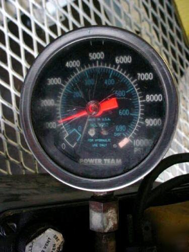 Enerpac hydraulic pump 10,000 psi, 115 v,2 speed motor
