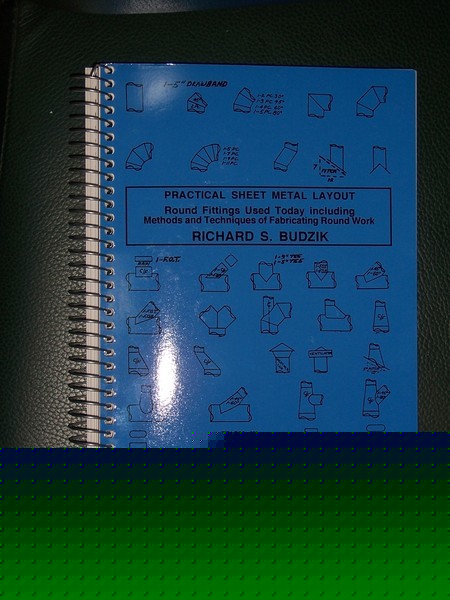 Sheet metal layout round fittings richard budzik book