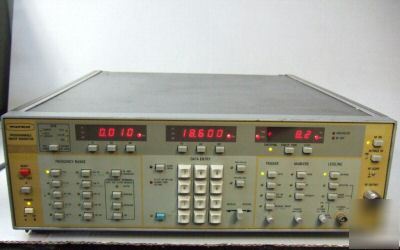 Wiltron 6647A 18.6 ghz programmable sweep generator
