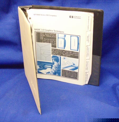 Hp 9000 series 200 basic 3.0 graphics techniques manual