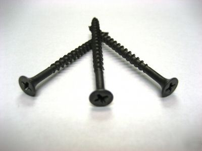 8 x 2-1/2 phillips coarse thread drywall screw blk 5LBS