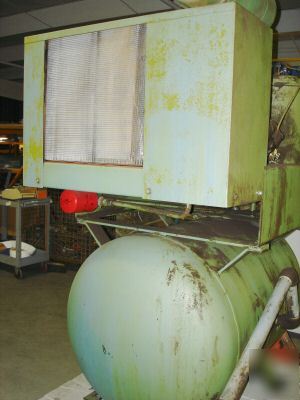 Joy twistair rotary screw air compressor, 25 hp