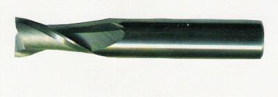 New - made in usa solid carbide end mill 2FL 23/64