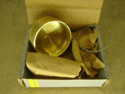 Parker quick coupling dust cap 6108-24 brass 