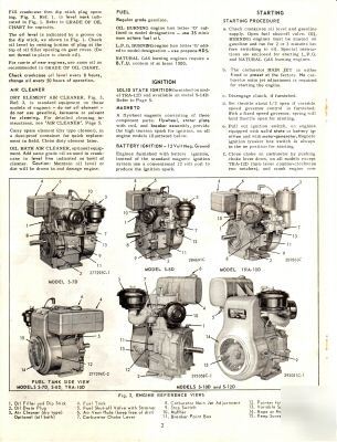 Wisconsin starting & instructions manual