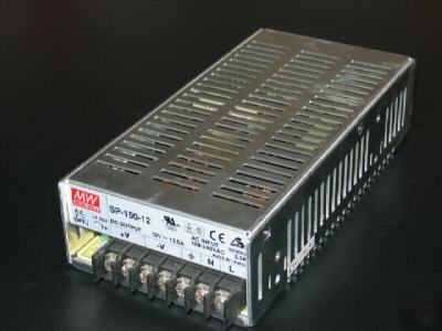 12 volt power supply 12.5 amp 150 watt sp-150-12