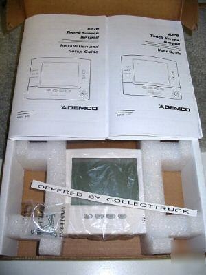 Ademco honeywell 6270 touch screen graphic keypad 