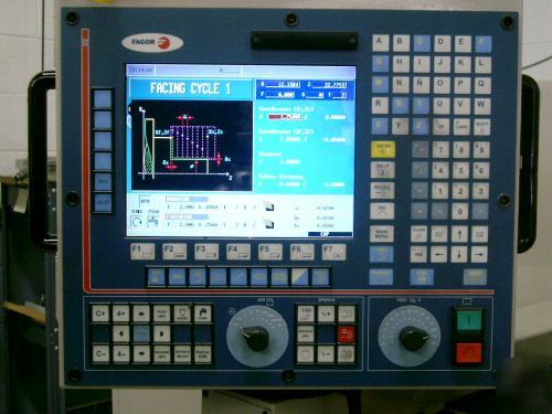 Ganesh gt-2050 precision cnc plus lathe, fagor 8040-t