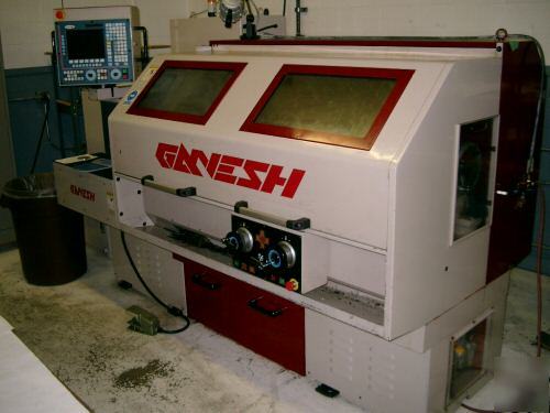 Ganesh gt-2050 precision cnc plus lathe, fagor 8040-t