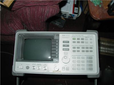 Hp agilent 8592A spectrum analyzer tested very good con
