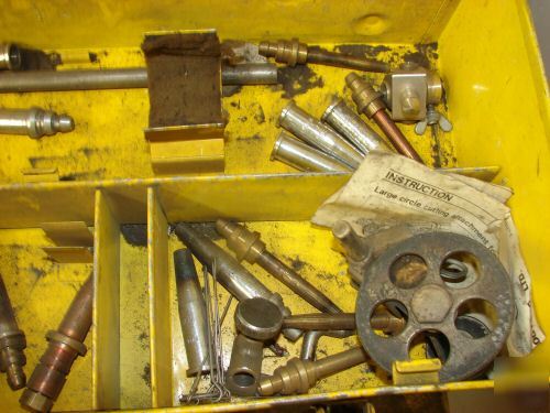 Koike motorized torch circle cutter loaded attachments