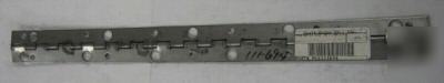 Miller 111694 hinge, cont stl stnls .042X1.250X14.8