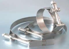T-bolt hose clamp #840-475 4 17/32 - 4 13/16 od range