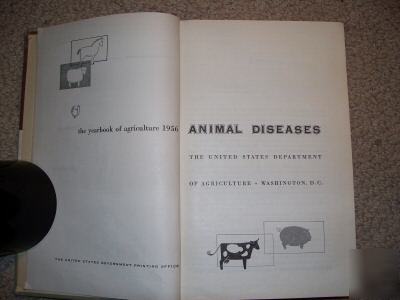 The yearbook of agriculture 1956 animal diseases