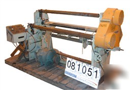 Used: cameron slitter, model T554-8. 63