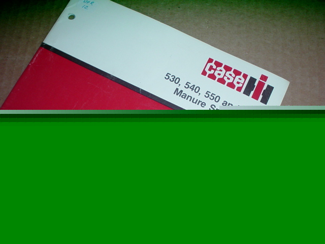 Case ih 500 series spreader operator manual