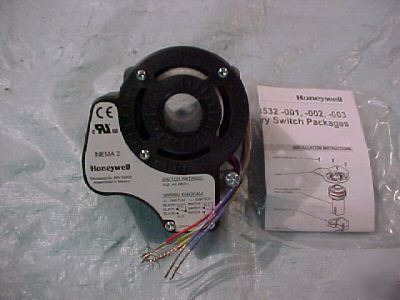 New honeywell nema 2 switch auxiliary smoke & fire 