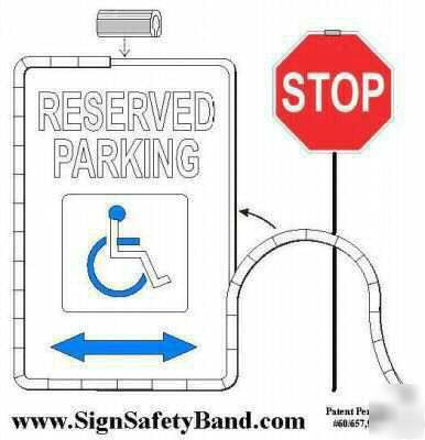Sign safety band protect your signs limit injuries 