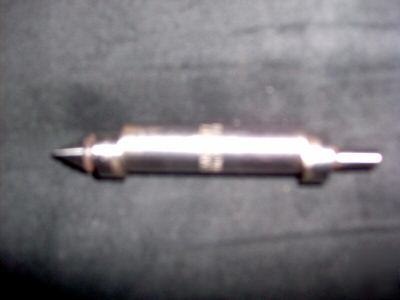 Starrett edge finder no. 827 b double ended tapered