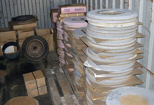 Grinding wheels bay state 6 x 1/4 x 1/2 lot of 5